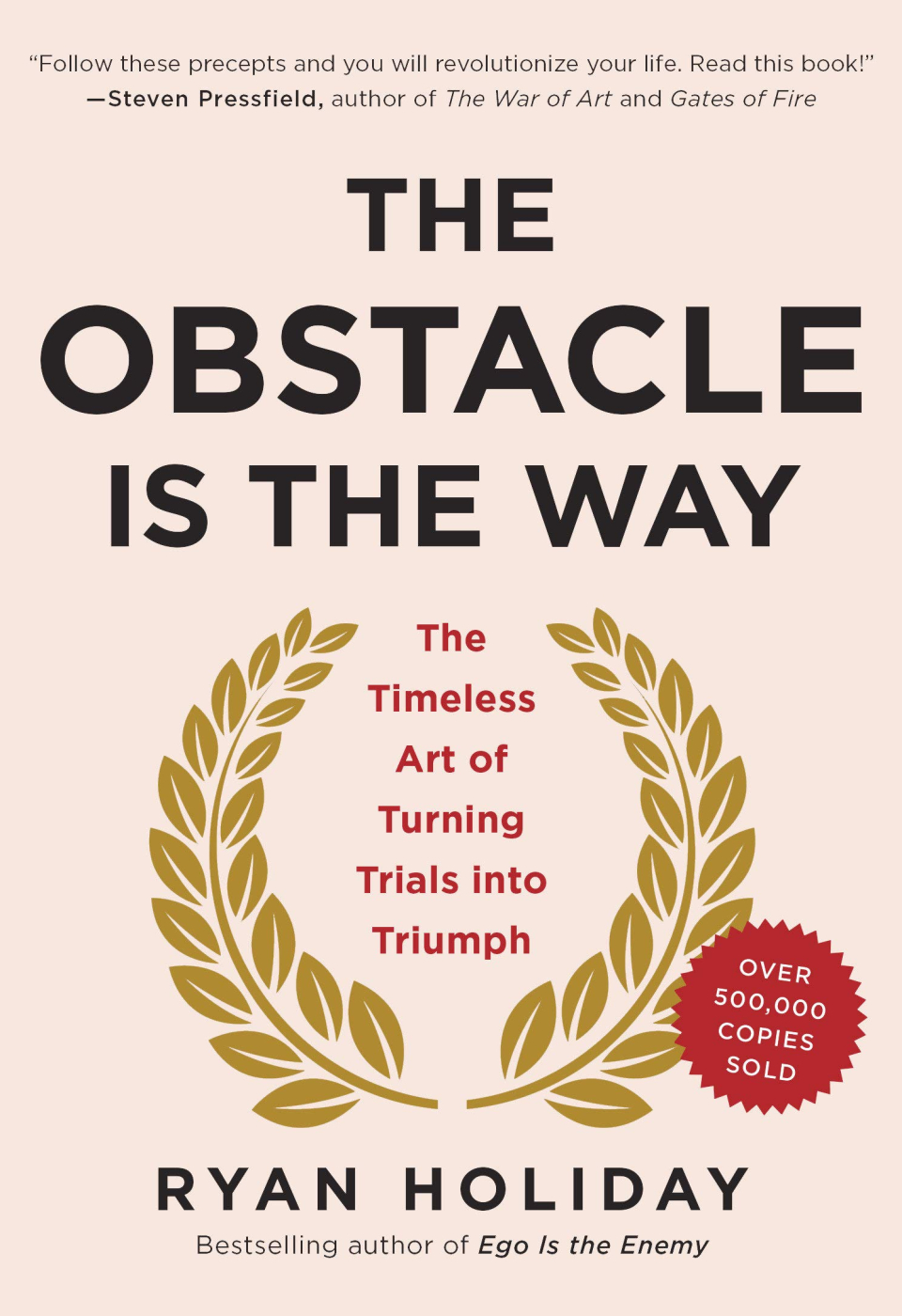 Libro: “El obstáculo es el camino”